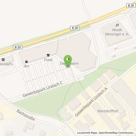 Standortübersicht der Tankstelle Charge-ON in 84489 Burghausen