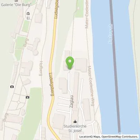 Standortübersicht der Tankstelle Charge-ON in 84489 Burghausen