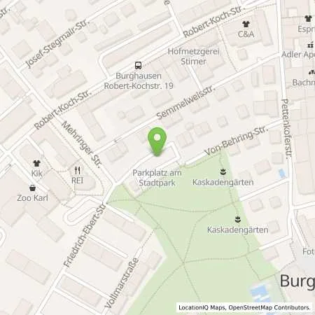 Standortübersicht der Tankstelle Charge-ON in 84489 Burghausen