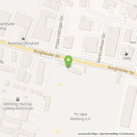 Standortübersicht der Tankstelle Energie Genossenschaft Inn-Salzach eG (EGIS) in 84503 Altötting