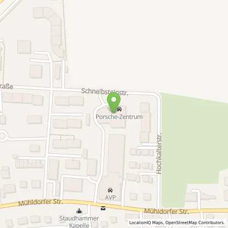 Standortübersicht der Tankstelle AVP Sportwagen GmbH Alötting in 84503 Altötting