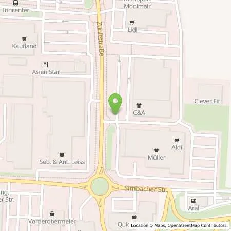 Standortübersicht der Tankstelle Citywatt GmbH in 84524 Neuötting