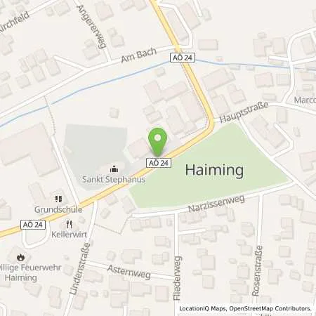 Standortübersicht der Tankstelle Charge-ON in 84533 Haiming