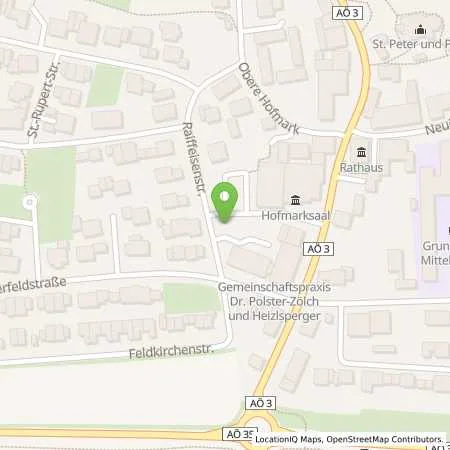 Standortübersicht der Tankstelle Stadtwerke Mühldorf a. Inn GmbH & Co. KG in 84543 Winhöring