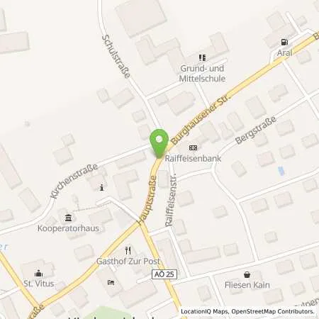 Standortübersicht der Tankstelle Elektro Maier GmbH in 84558 Kirchweidach