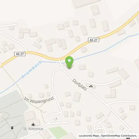 Standortübersicht der Tankstelle InAS - Infrastruktur Amberg-Sulzbach GmbH in 92245 Kümmersbruck