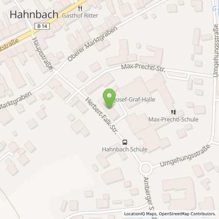 Standortübersicht der Strom (Elektro) Tankstelle: InAS - Infrastruktur Amberg-Sulzbach GmbH in 92256, Hahnbach