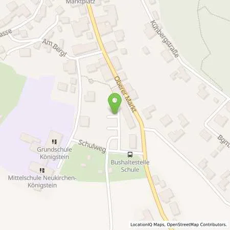 Standortübersicht der Tankstelle InAS - Infrastruktur Amberg-Sulzbach GmbH in 92281 Königstein