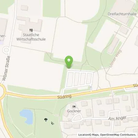 Standortübersicht der Tankstelle Stadtwerke Dinkelsbühl in 91550 Dinkelsbühl