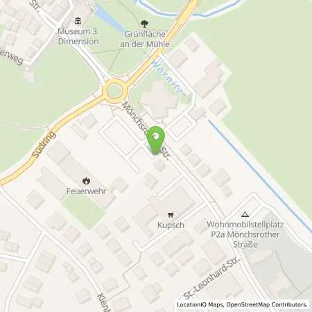 Standortübersicht der Tankstelle Stadtwerke Dinkelsbühl in 91550 Dinkelsbühl