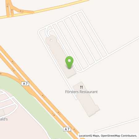 Standortübersicht der Strom (Elektro) Tankstelle: N-ERGIE Aktiengesellschaft in 91555, Feuchtwangen