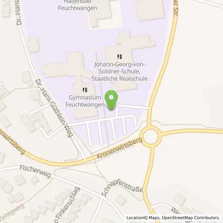 Standortübersicht der Tankstelle Stadtwerke Feuchtwangen in 91555 Feuchtwangen