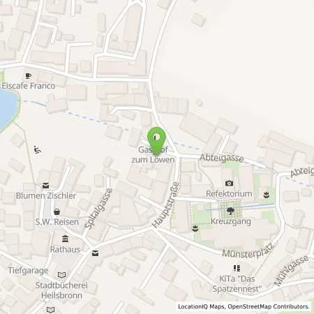 Standortübersicht der Tankstelle Stadtwerke Heilsbronn in 91560 Heilsbronn