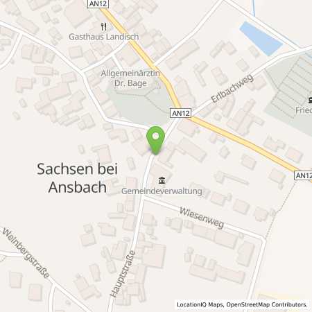 Strom Tankstellen Details N-ERGIE Aktiengesellschaft in 91623 Sachsen b. Ansbach ansehen