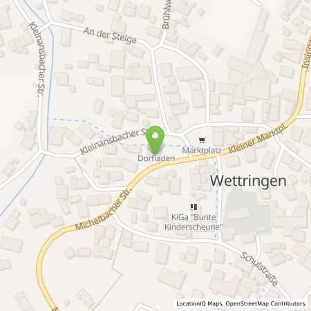 Standortübersicht der Tankstelle N-ERGIE Aktiengesellschaft in 91631 Wettringen