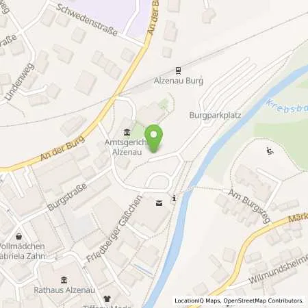 Standortübersicht der Tankstelle Energieversorgung Alzenau GmbH in 63755 Alzenau