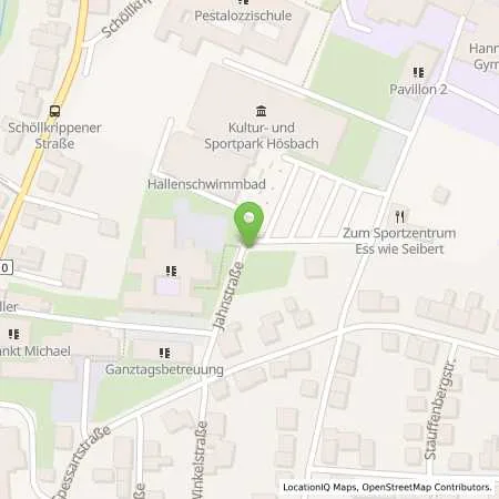 Standortübersicht der Tankstelle Elektrizitätswerk Goldbach-Hösbach GmbH & Co. KG in 63768 Hösbach