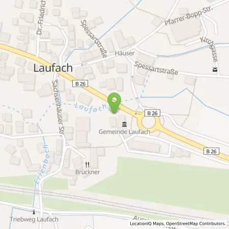 Standortübersicht der Tankstelle Charge-ON in 63846 Laufach