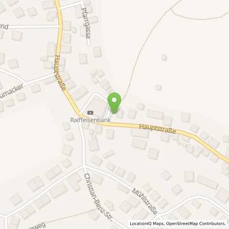 Standortübersicht der Tankstelle Elektrizitätswerk Goldbach-Hösbach GmbH & Co. KG in 63864 Glattbach