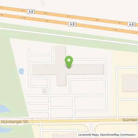 Standortübersicht der Tankstelle Lechwerke AG in 86156 Augsburg