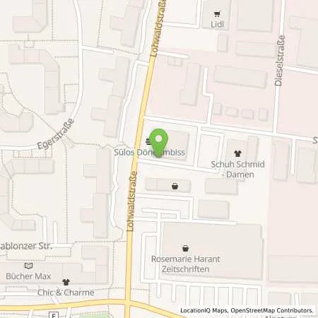 Standortübersicht der Tankstelle Mer Germany GmbH in 86356 Neusäß