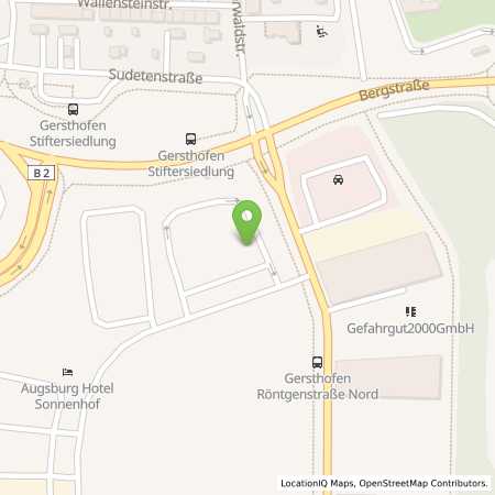 Standortübersicht der Strom (Elektro) Tankstelle: Charge-ON in 86368, Gersthofen