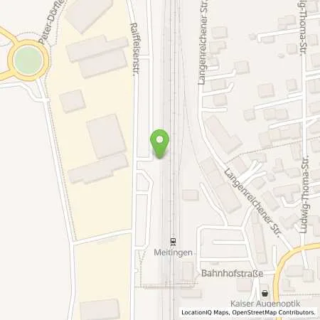 Standortübersicht der Tankstelle Lechwerke AG in 86405 Meitingen