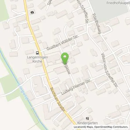 Standortübersicht der Tankstelle Lechwerke AG in 86853 Langerringen