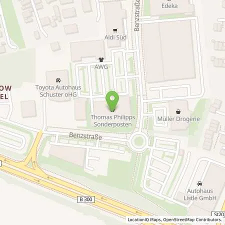 Standortübersicht der Tankstelle Lechwerke AG in 89343 Stadtbergen