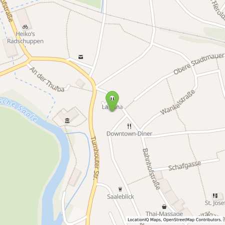 Standortübersicht der Strom (Elektro) Tankstelle: Stadtwerke Hammelburg GmbH in 97762, Hammelburg