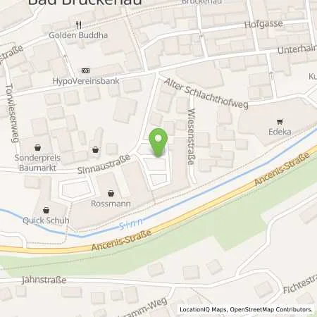 Standortübersicht der Tankstelle Stadtwerke Bad Brückenau GmbH in 97769 Bad Brückenau