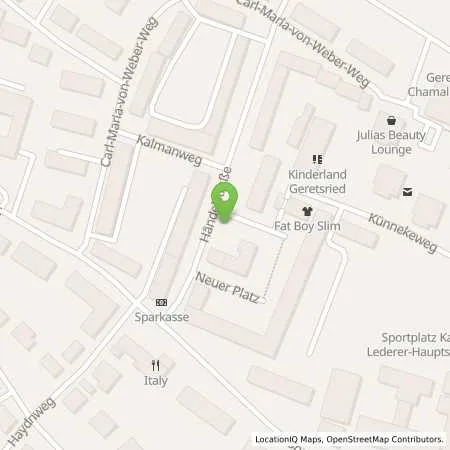 Standortübersicht der Tankstelle Stadtwerke Geretsried Kommunalunternehmen in 82538 Geretsried