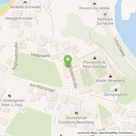 Standortübersicht der Tankstelle Gemeinde Eurasburg in 82547 Eurasburg