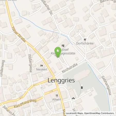 Standortübersicht der Tankstelle Charge-ON in 83661 Lenggries