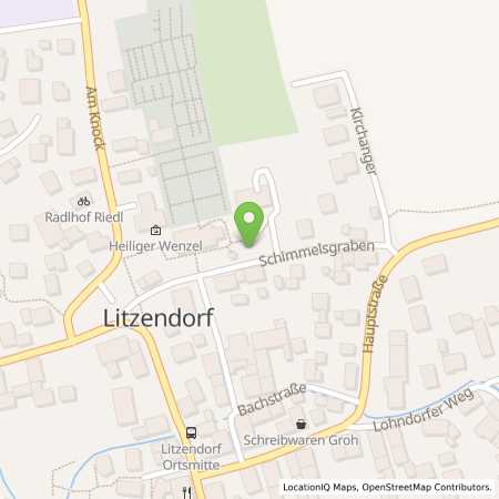 Standortübersicht der Strom (Elektro) Tankstelle: N-ERGIE Aktiengesellschaft in 96123, Litzendorf
