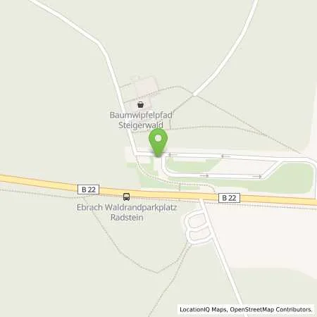 Standortübersicht der Tankstelle N-ERGIE Aktiengesellschaft in 96157 Ebrach