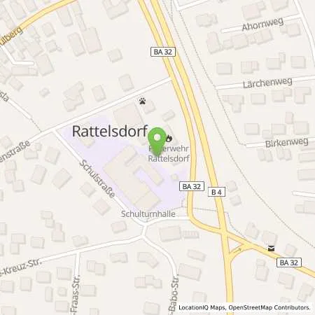 Standortübersicht der Tankstelle Privatperson in 96179 Rattelsdorf