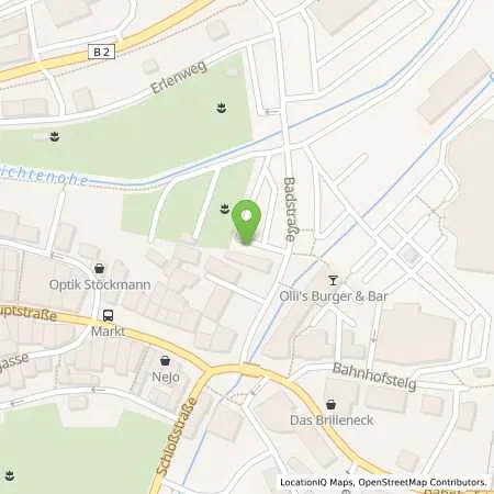 Standortübersicht der Tankstelle N-ERGIE Aktiengesellschaft in 91257 Pegnitz