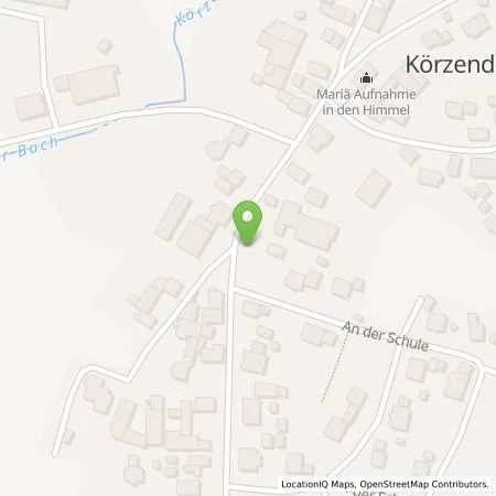 Standortübersicht der Tankstelle Richter R&W GmbH in 95491 Ahorntal