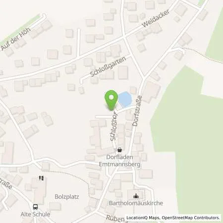 Standortübersicht der Tankstelle N-ERGIE Aktiengesellschaft in 95517 Emtmannsberg