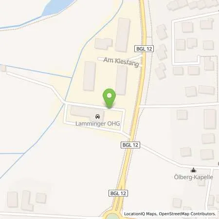 Standortübersicht der Tankstelle Lamminger oHG in 83317 Teisendorf