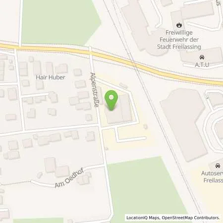 Standortübersicht der Tankstelle Charge-ON in 83395 Freilassing