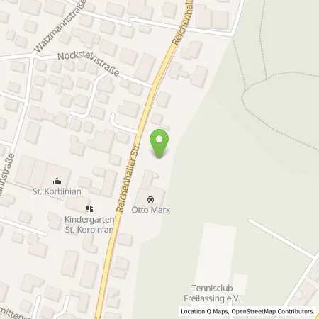 Standortübersicht der Tankstelle Otto Marx GmbH in 83395 Freilassing
