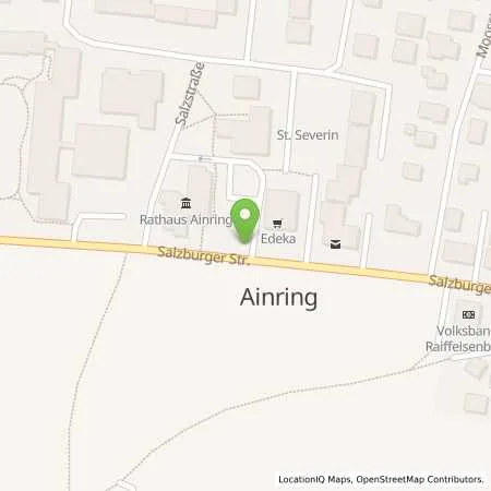 Standortübersicht der Tankstelle Energie Südbayern GmbH in 83404 Ainring