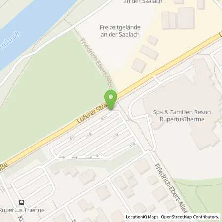 Standortübersicht der Tankstelle Stadtwerke Bad Reichenhall KU in 83435 Bad Reichenhall