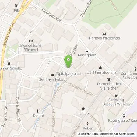 Standortübersicht der Tankstelle Stadtwerke Bad Reichenhall KU in 83435 Bad Reichenhall