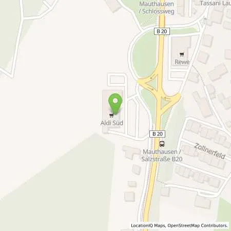 Standortübersicht der Tankstelle ALDI SÜD in 83451 Piding