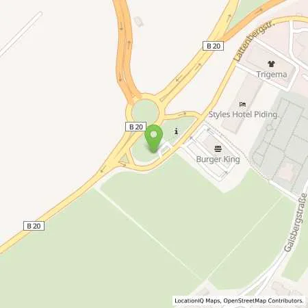 Standortübersicht der Tankstelle EnBW mobility+ AG und Co.KG in 83451 Piding