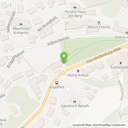 Standortübersicht der Tankstelle BK Benzin-Kontor AG in 83471 Berchtesgaden