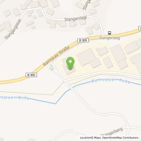 Standortübersicht der Tankstelle Autohaus Moderegger GmbH in 83483 Bischofswiesen